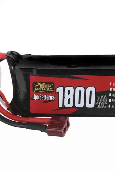 ZOP Power 7.4V 1800mAh 120C 2S LiPo Battery T Plug for RC Car
