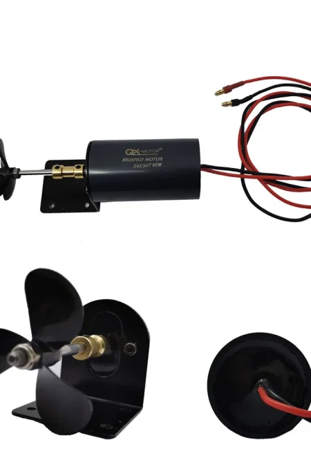 QX_Motor Underwater Propeller 545 / 50T 12V 16V Brushed Motor for Unmanned / Nesting Trawler/Remote Control /Duck Boat R