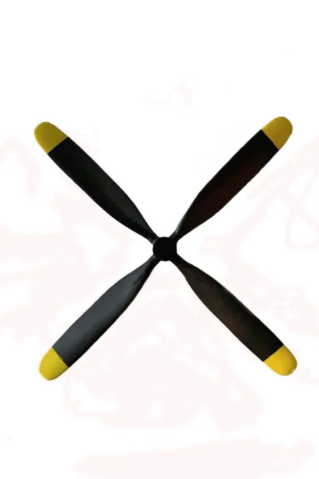 VolantexRC 768-1 Mustang P-51D Warbird RC Aiprlane Spare Part 4-Blade 3.0mm Propeller