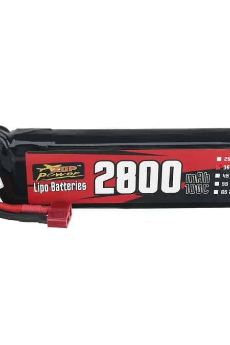 ZOP Power 11.1V 2800mAh 100C 3S LiPo Battery T Plug for RC Car