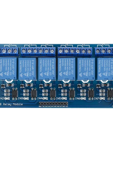 4Pcs 12V 8CH Channel Relay Module With Optocoupler For PIC AVR DSP ARM