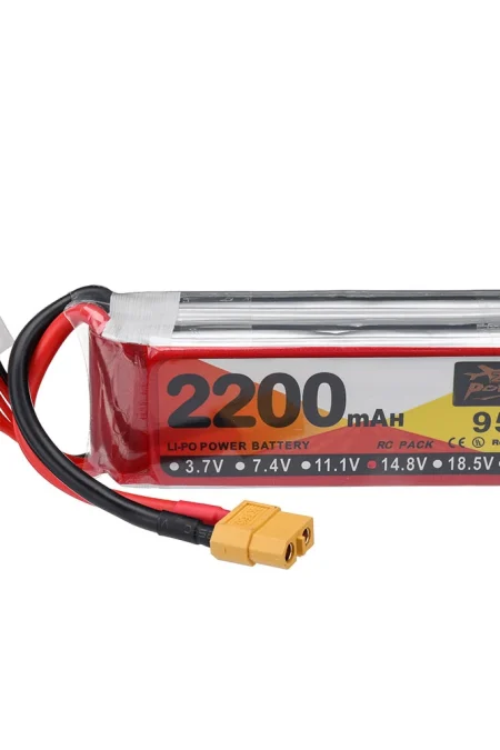 ZOP Power 14.8V 2200mAh 95C 4S LiPo Battery XT60 Plug for RC Drone