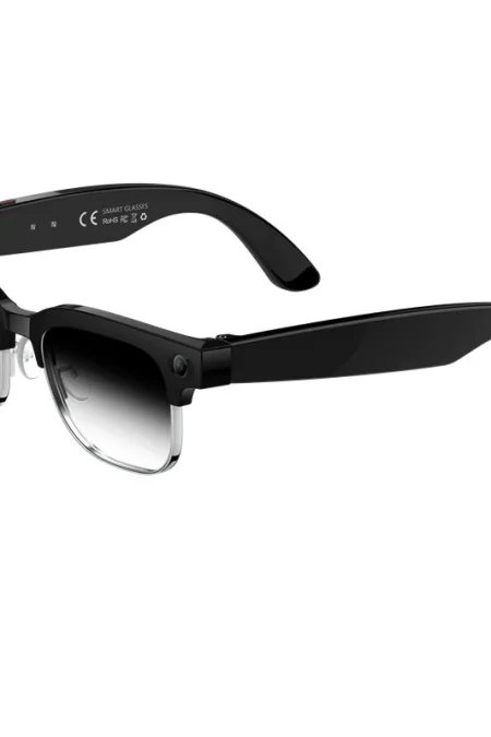 W630 AI Translation Smart Glasses with AI Camera Recognition EIS Anti-shake Capture 3D Stereo Surround Sound Dual Mic No