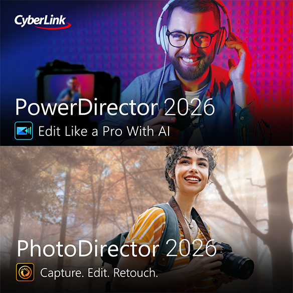 Lenovo PowerDirector 2026 & PhotoDirector 2026 Bundle 