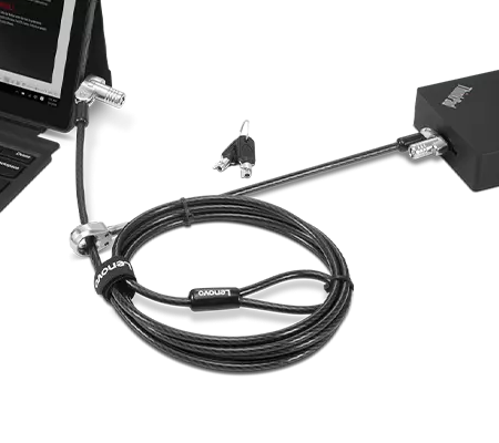Lenovo NanoSaver MasterKey Twin Head Lock Cable Lock from Lenovo