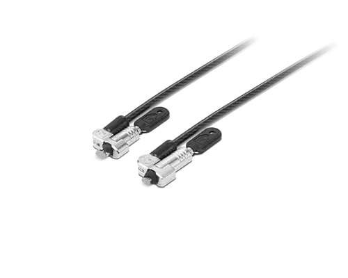 Lenovo NanoSaver Twin Head Nano/MS 2.0 MasterKey Cable Lock from Lenovo