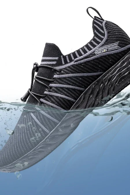 ONEMIX Water Resistance Sneakers All Direction Strong Waterproof Tech Anti-fouling Quick Cleaning Breathable Lightweight