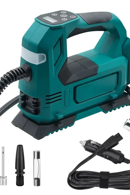 Cordless Tire Inflator For 18V Lithium Battery BL1815 BL1830 BL1840 BL1850 Wireless Air Pump Power Tool Battery