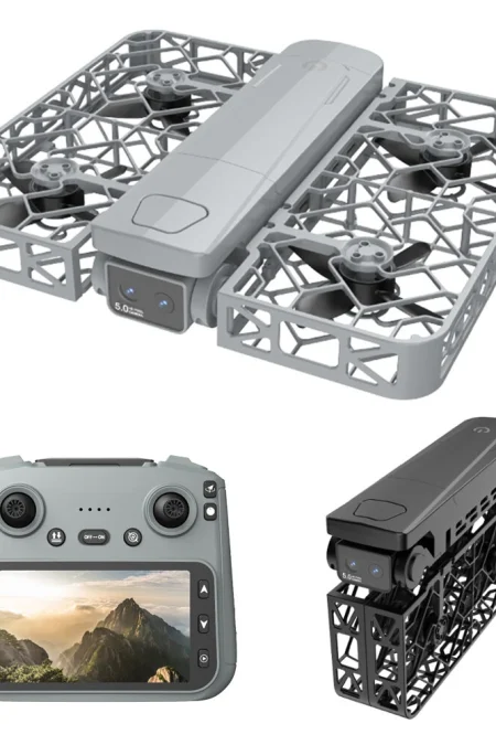 GGIRC S161 MAX 5G WiFi FPV with 5.9inch LCD Screen Controller 720P HD Dual Camera Servo Gimbal Optical Flow Positioning