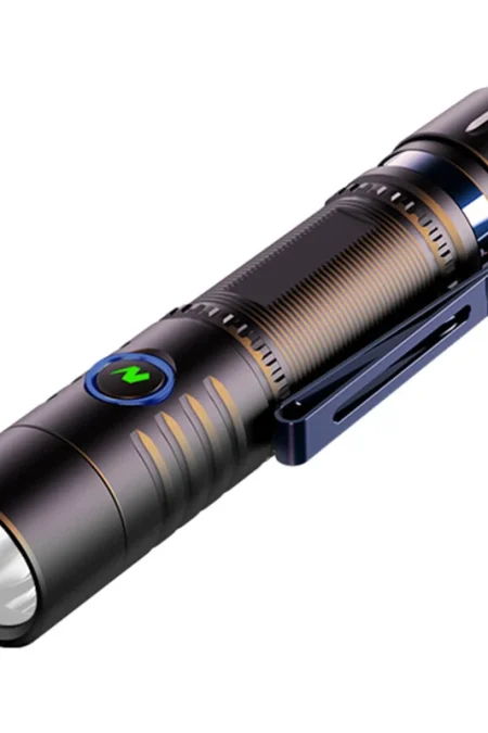 SEEKNITE PK12 NM1 Magnetic LED Flashlight Type-C Rechargeable LED Torch 18650 EDC Clip Light For Camping Hunting Fishing