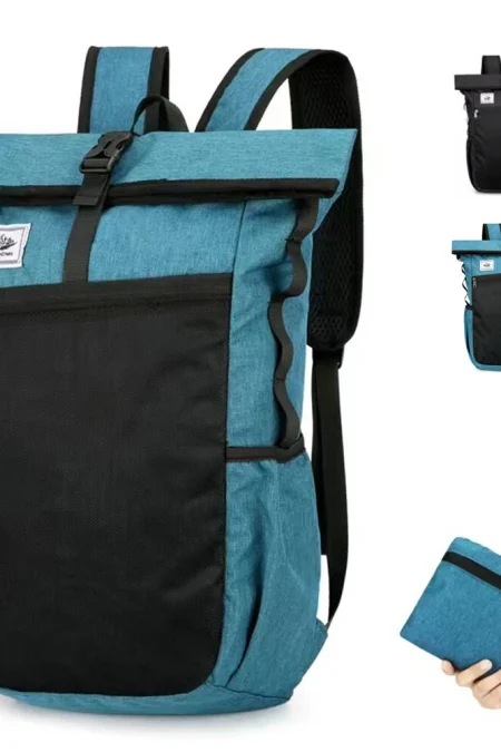 IPRee Ultralight Foldable Backpack Outdoor Travel Hiking Daypack Waterproof Leisure Climbing Camping Lightweight Backpac