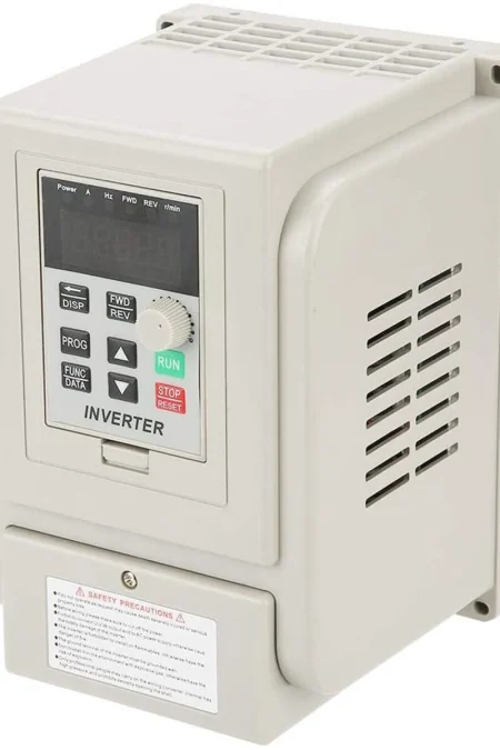 Excellway Universal Frequency Converter Low Voltage PWM Control Open V / F with Single-Phase 220V Input and Three-Phase
