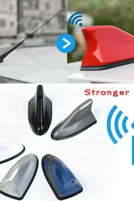 Universal Car Shark Fin Roof Antenna Auto Radio Signal Antennas for BMW Car Shark Fin Antenna with Signal