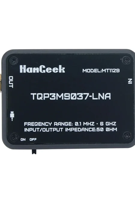 MT1129 Low Noise Amplifier 100KHz to 6GHz Ultra Low Noise Figure High Gain SMA Type C Rechargeable SDR Spectrum Analyzer