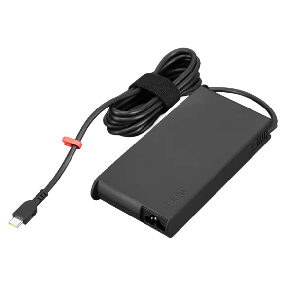 Lenovo ThinkPad Mobile Workstation 180W USB-C GaN Slim AC Adapter-UK