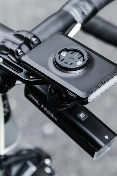 2 in 1 ROCKBROS 5000mAh Battery Bike Headlight Type-C IPX6 Waterproof 4 Light Modes Power Bank Phone Front Light for Nig