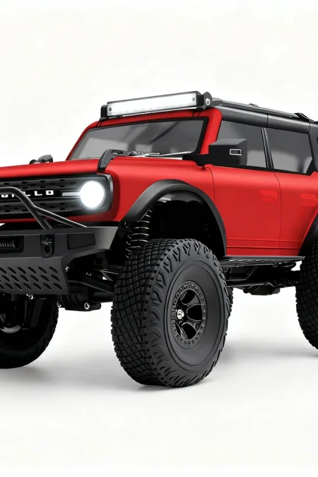 Wltoys 184023 RTR 1/18 2.4G 4WD RC Car Rock Crawler Off-Road Climbing Truck Full Proportional Remote Control LED Light P