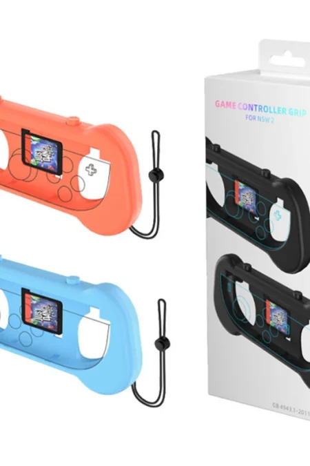 JYS JYS-NS2263 Switch2 Game Controller Grip Switch2 Left and Right Small Handle Grip with Hand Strap Ergonomic Anti-Scra