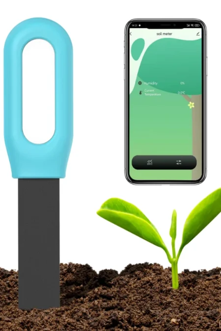TUYA Soil Moisture Temperature Sensor Bluetooth 4.1 For ZigbeeWaterproof Compatible with Android iOS Smart Irrigation