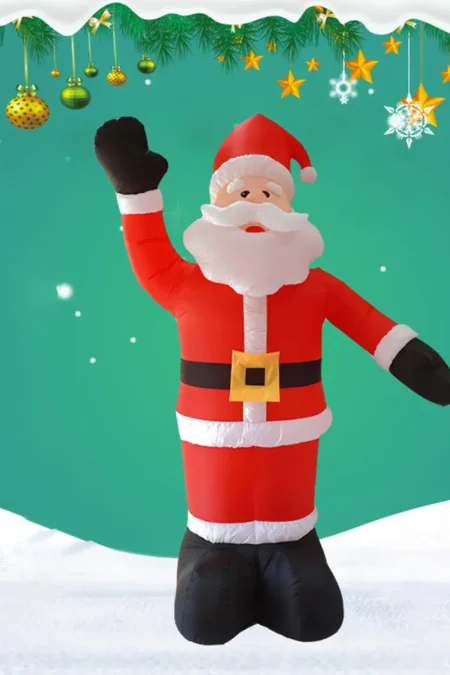 2.4M Tall Inflatable Santa Claus Xmas Christmas Decorations Garden Outdoor