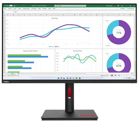 Lenovo ThinkVision T32h-30 31.5" Monitor