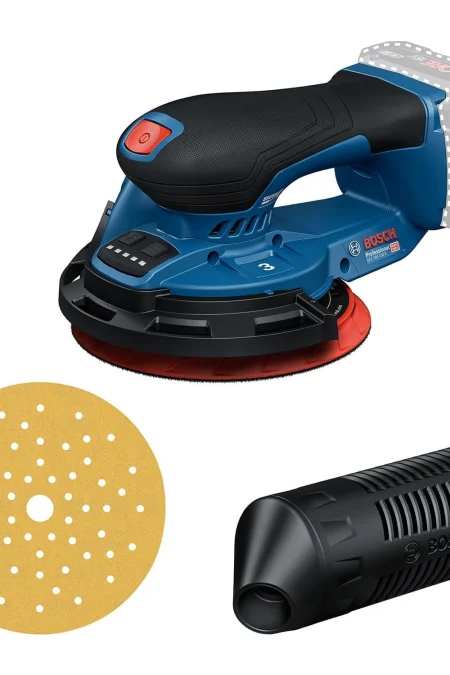 for Bosch Professional GEX 18V-150-3 Cordless Grinder 18V Brushless Motor 150mm Pad High Grinding Efficiency Dust Manage
