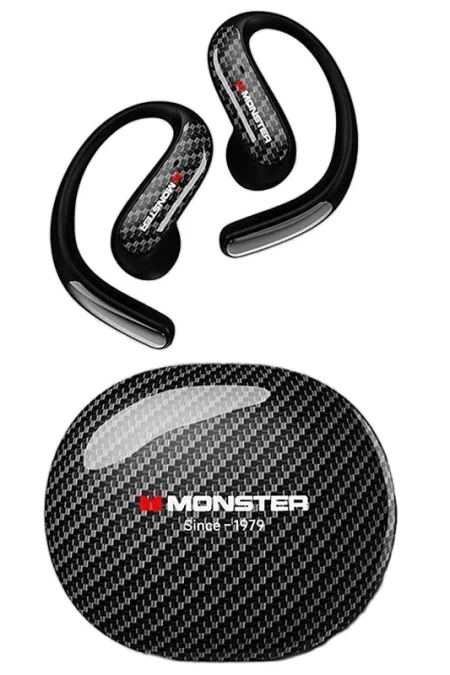 Monster MQ037 TWS Earbuds Wireless bluetooth V6.0 Earphone Bio-diaphragm Sound Unit HD Calls Low Delay IPX5 Waterproof S
