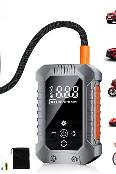 SUITU ST-5545 Wireless Portable Air Pump Tire Inflator Digital LCD Display High-power for Car Motorcycle Ball Fast Infla