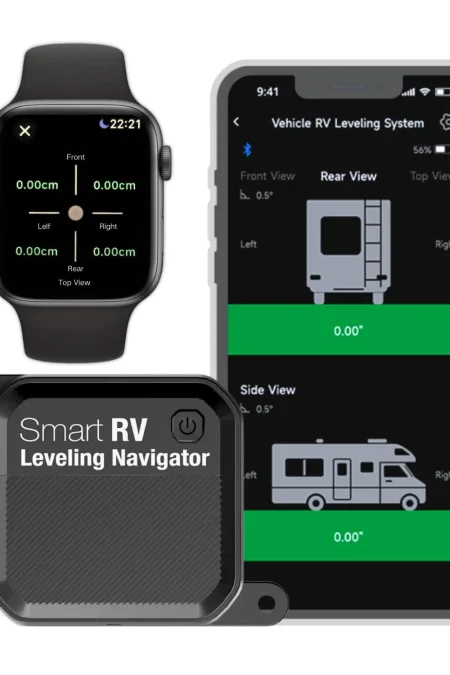 Xparkle Smart RV Leveling System bluetooth Wireless Control RVS01 Real-Time Precise Leveling Measurements Advanced Wirel