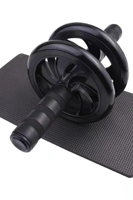 AB Roller Abdominal Tonifying Wheel Muscle Trainer Exercise Roller for Body Shaping Abs Core Workout Home Gym Fitness Eq