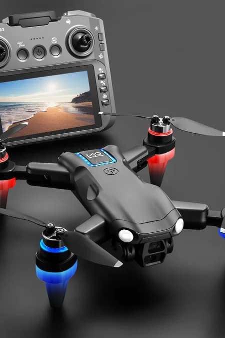 WLRC M9 WiFi FPV with 12.5cm LCD Screen Controller HD Dual Camera Servo Gimbal Optical Flow Positioning Brushless Foldab
