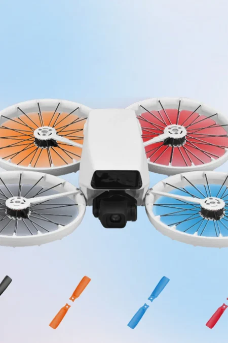 BRDRC 4022F Lightweight Colorful Propeller Props Blades Accessories for DJI FLIP RC Drone Quadcopter