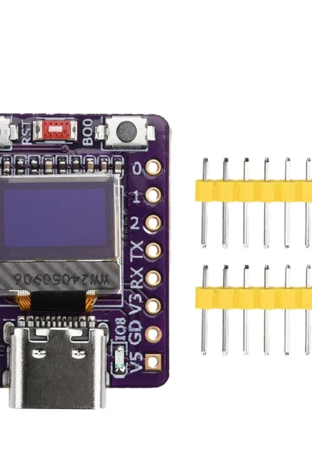 ESP32-C3 WiFi bluetooth-compatible Development Board With 0.42 Inch OLED White Light Module Ceramic Antenna Type-C ESP32