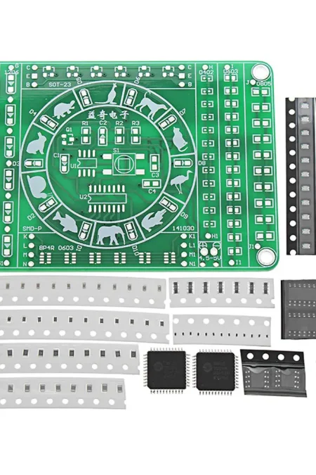 5pcs SMD Component Soldering Practice Board DIY Electronic Production Module Kit