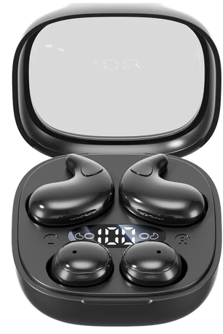 M126 TWS Earbuds Wireless bluetooth 5.4 Earphone 360° Surround Sound 76H Playback Digital Display Low Gaming Latency Tou