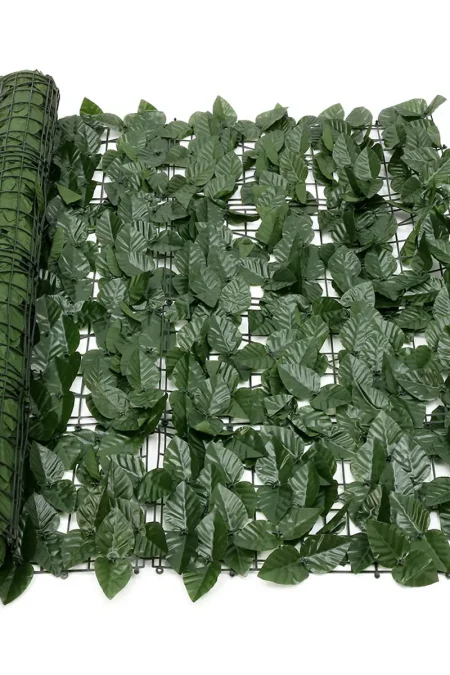 Expanding 1*3M Artificial Lvy Leaf Wall Fence Green Garden Screen Hedge Decorations