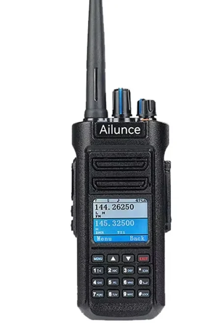 Retevis Ailunce HD2 10W Walkie Talkie DMR Radio UHF VHF Ham Radio IP67 Waterproof Long Range DMR Digital Radio bluetooth