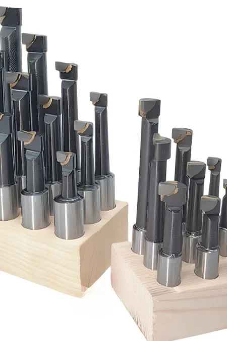 9pcs 12pcs F1 Boring Bar Set Carbide Tipped Welding Boring Tool Rod 12mm 18mm Shank 45 Steel Internal Hole Lathe Tools f