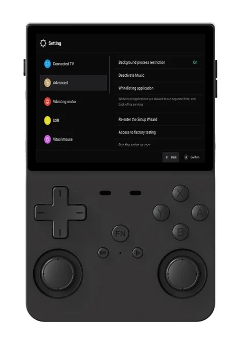 L35 64G 15000+ Games 3.5-inch IPS Screen Handheld Gaming Console Open Source RK3326 Quad-core Dual 360° Joysticks Video
