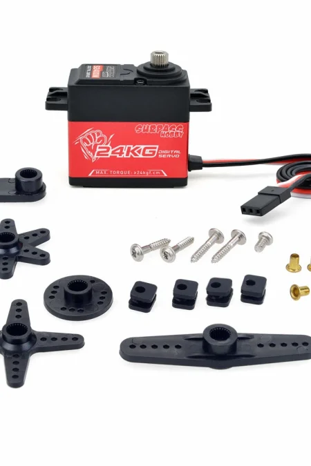 Surpass Hobby S2400M 24KG Aluminum Frame Digital Steering Gear Servo For Wing Ducted Aircraft Model Ship Toy Car Lot Hom