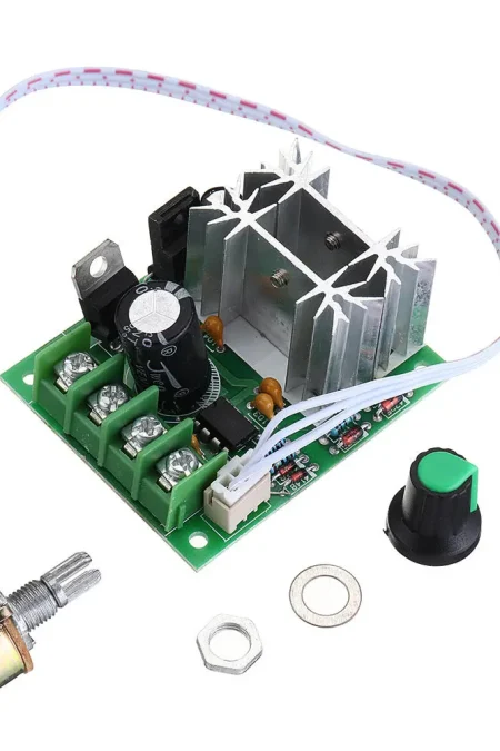 CCM6C Mini PWM DC Motor Speed Controller 6V 12V 24V 30V Mini DC Stepless Motor Speed Regulating Switch ControlModule