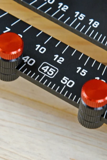 Ruler Positioning Block Stair Gauge for Framing Square Carpenter Tool Clamp Framing Square Stop