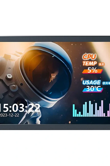 8inch USB Monitor IPS Display PC Case Secondary Screen Desktop RGB Ambient Light Type-C Interface Monitoring Screen