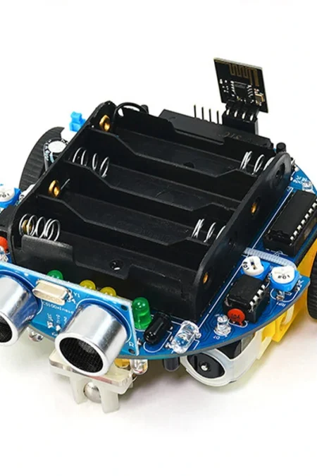 HU-063 Graphical Programming 51 Intelligent Car Kit Infrared Tracking Ultrasonic Obstacle Avoidance APP bluetooth Contro