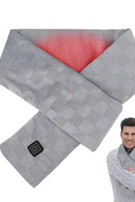 TENGOO Outdoor Warm Electric Heating Scarf Heating Pads 3 Gear Heating USB Heater Thermal Shawl Neck Brace Warm Bib For