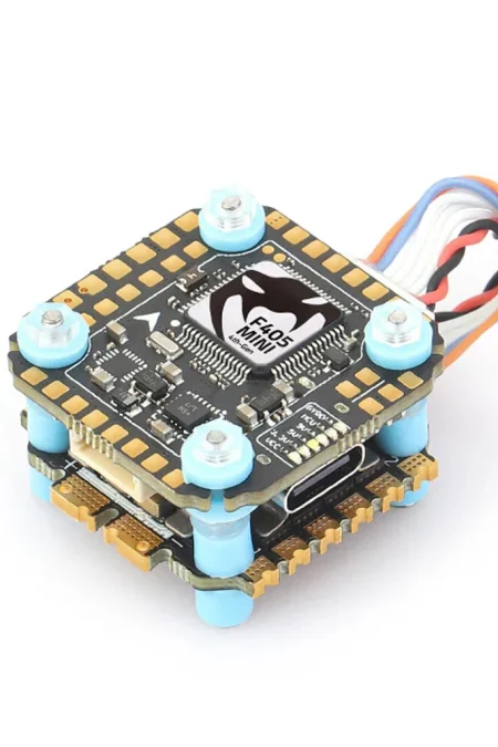 20x20mm MAMBA MK4 F405 MINI Flight Controller & F40 BLS MINI ESC / Reactor 44A MINI 8bit ESC Stack for RC FPV Racing Dro