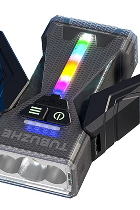 BIKIGHT SD-M19 5000LM Multiple Light Sources Flashlight with RGB Side Light Magnetic Adsoption Type-C Rechargeable Super