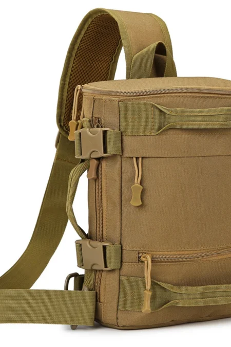 IPRee Tactical Camping Chest Bag Outdoor Hiking Trekking Fishing Cycling Pack Portable Travel Sports Luggage Rucksack Fa