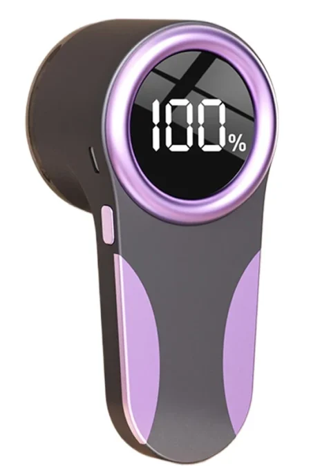 Tevorex Smart Digital Display Lint Remover 6 Blades Fabric Shaver Type-C Fast Charging Electric Clothes Defuzzer for Swe