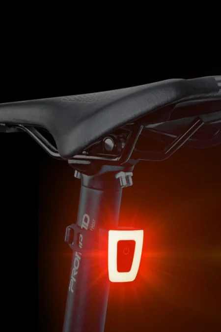 Bicycle Tail Light Road Bike Helmet Seat Tube USB Charging Warning Tail Light Outdoor Riding Equipment